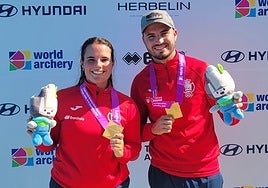 Oro histórico para España en tiro con arco: Canales y Temiño, campeones del mundo