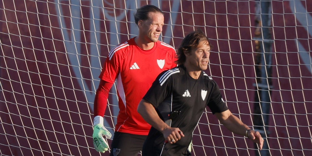Almeyda aprueba la planificación del Sevilla: «Si no fuera así, no estaría sentado acá»