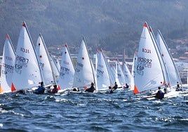 Brillante final del Campeonato Ibérico de ILCA-Trofeo Xunta de Galicia
