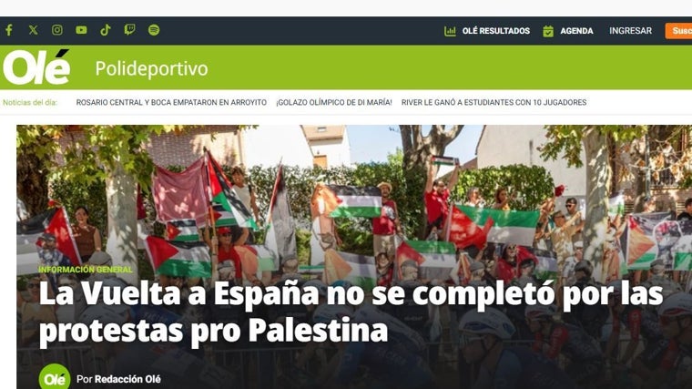 Así se vio en el mundo el abrupto desenlace de La Vuelta: de la culpabiliad de Sánchez al «caos» y al «final escandaloso»