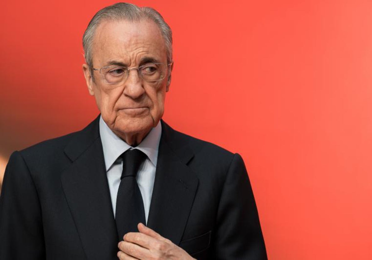 Florentino Pérez, el presidente del Real Madrid