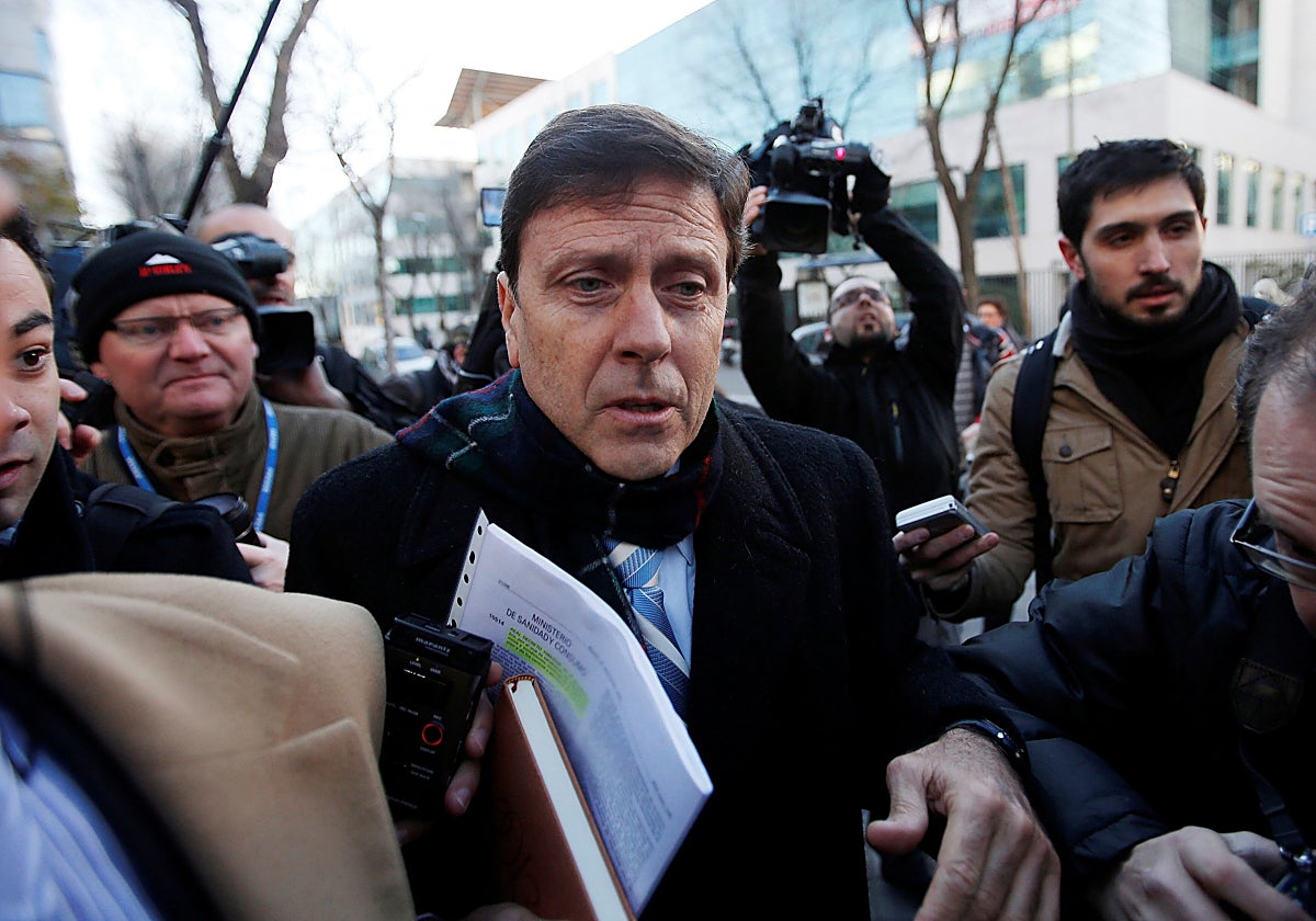 Eufemiano Fuentes, durante el juicio de la operación Puerto