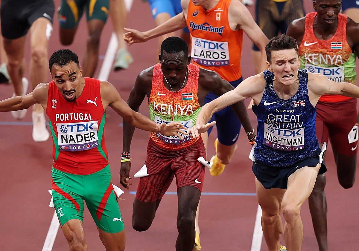 Isaac Nader toma el cetro mundial del 1.500; Adrián Ben, octavo