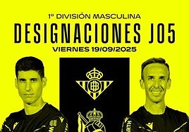 Mateo Busquets Ferrer, árbitro del Real Betis-Real Sociedad