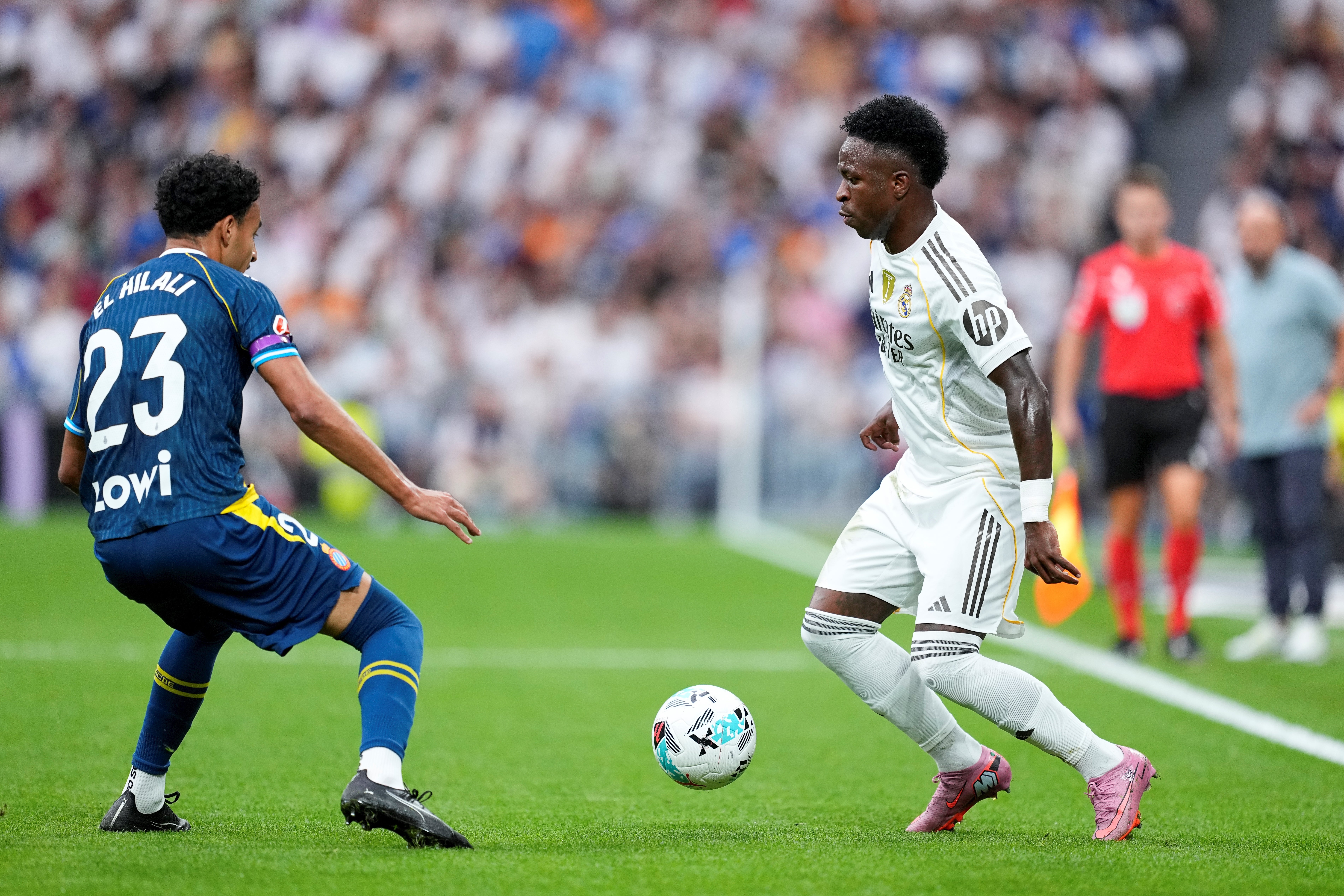 Vinicius, contra el Espanyol