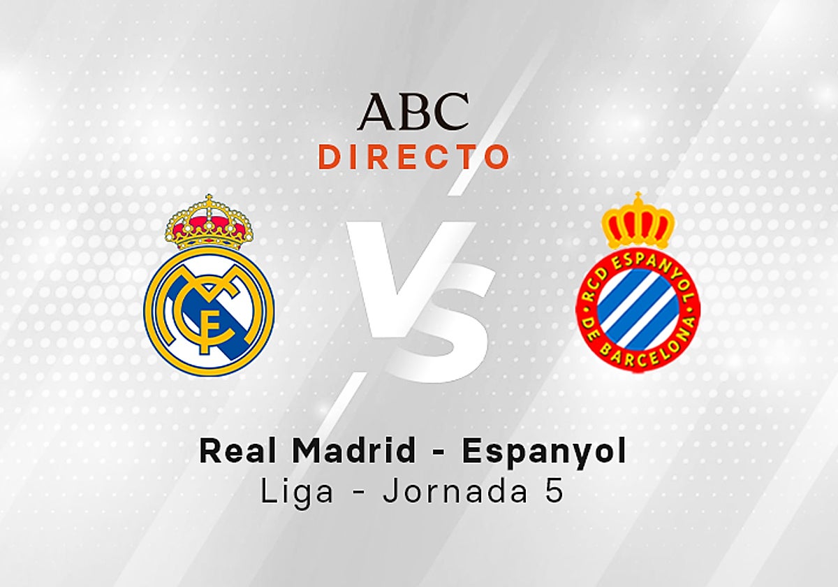 Real Madrid - Espanyol, estadísticas del partido de Liga