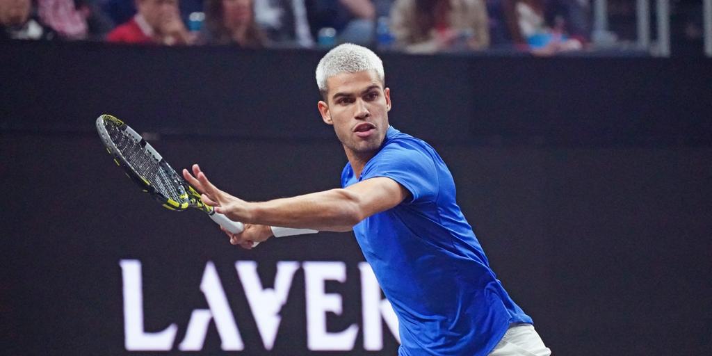 Alcaraz encaja ante Fritz su primera derrota individual en Laver Cup