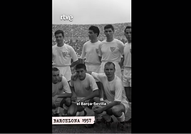 Salen a la luz las imágenes del Barça-Sevilla de 1957 que nunca se emitieron: fue el primer partido al que Franco acudió