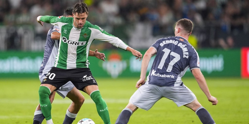 Lo Celso celebró sus 100 partidos en LaLiga con un gran duelo ante la Real
