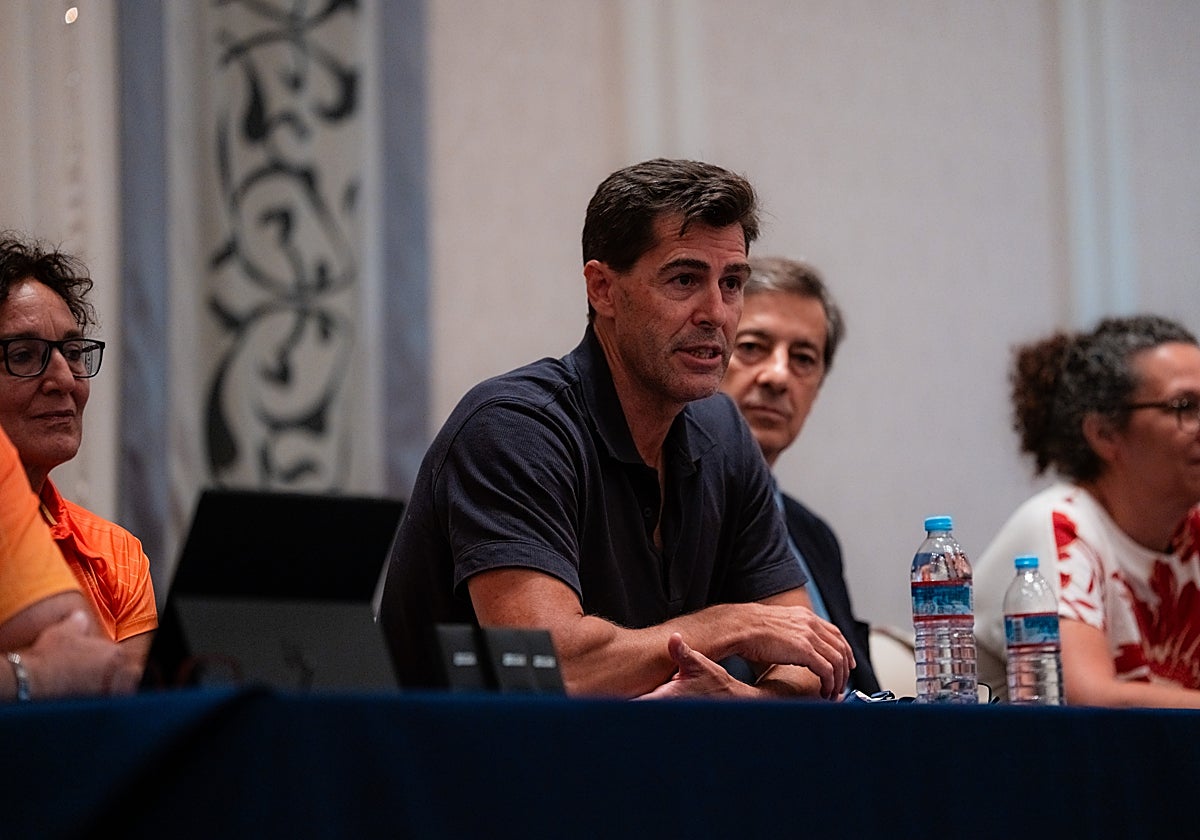 Raúl Chapado, presidente de la Federación Española de atletismo