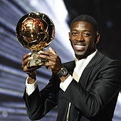 Dembélé barrió a Lamine en las votaciones