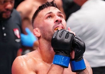 Hecher Sosa, peleador de la UFC pese a fallecer su padre un día antes: «Me dijo que íbamos a ganar juntos y así lo hicimos»