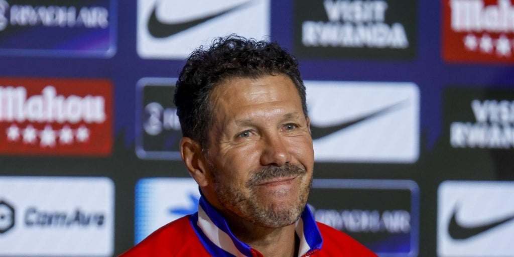 Simeone: «Cuando empieza el partido no aparece la distancia en la clasificación»