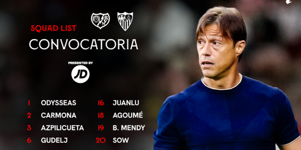 Kike Salas y Nianzou, ausencias en la lista de convocados del Sevilla FC