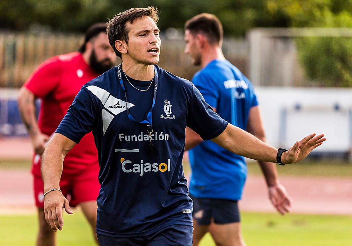 Tomás Carrió, técnico del Cajasol Real Ciencias