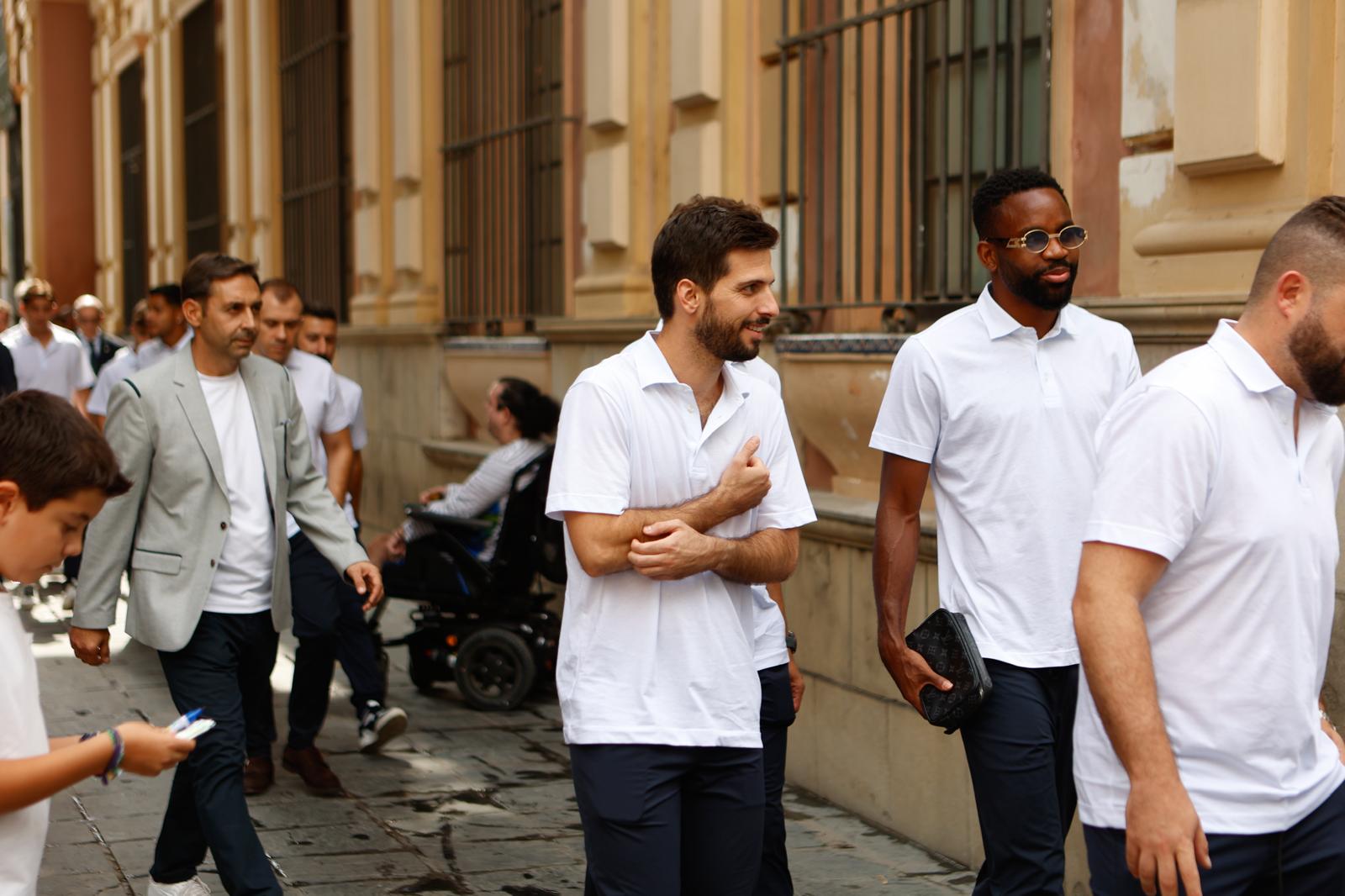 Diversos miembros del cuerpo técnico del Betis