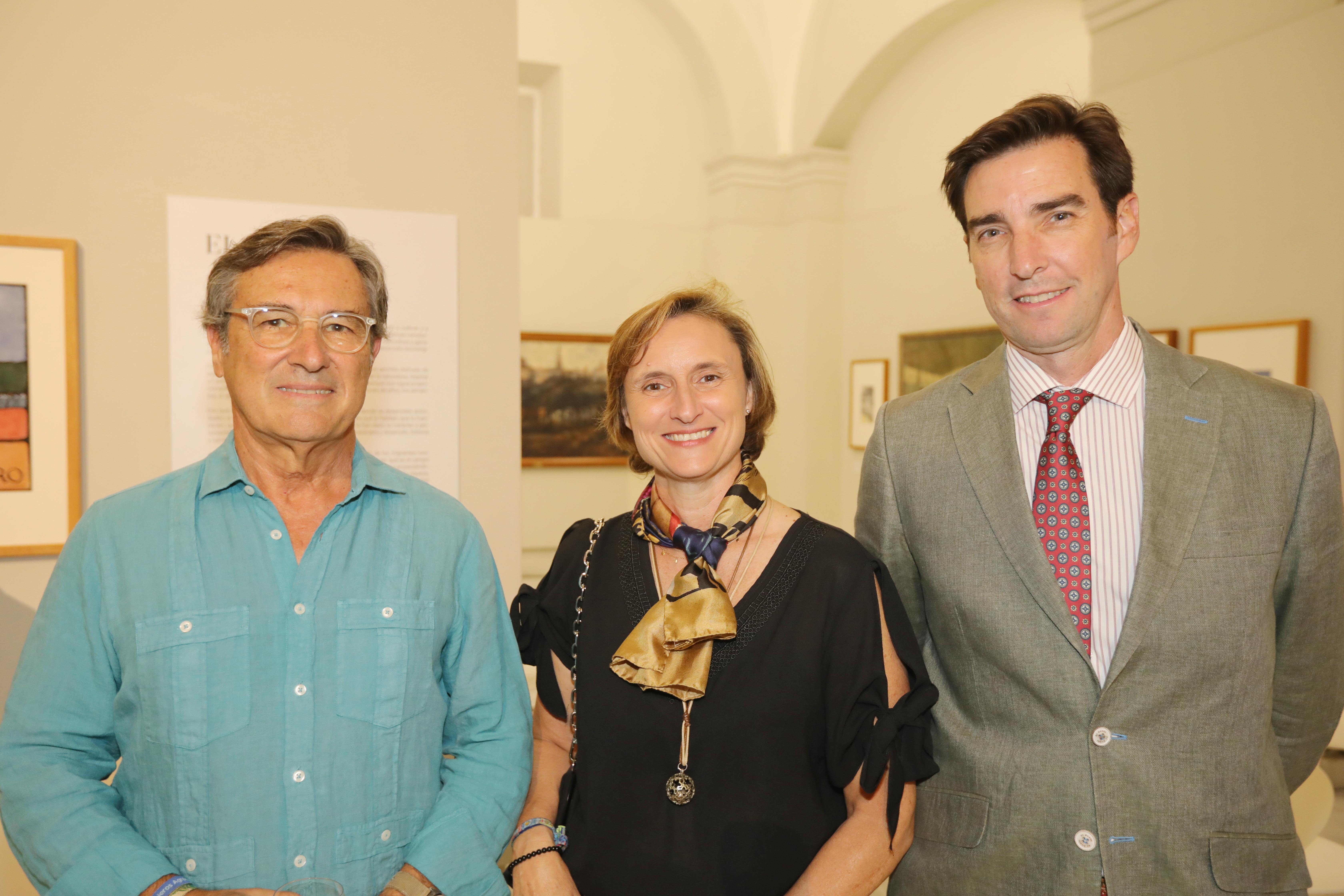 Jerónimo Cejudo, María Morales y José Manuel Roca