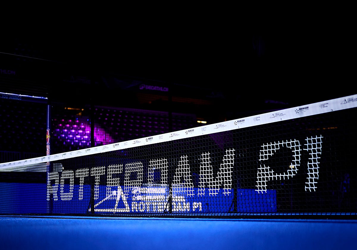 La pista central del Rotterdam Ahoy donde se disputará el torneo