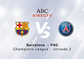 Barcelona - PSG, estadísticas del partido de la Liga de Campeones
