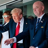 Trump sacude la agenda del fútbol mundial: la FIFA, a la espera de su plan de paz