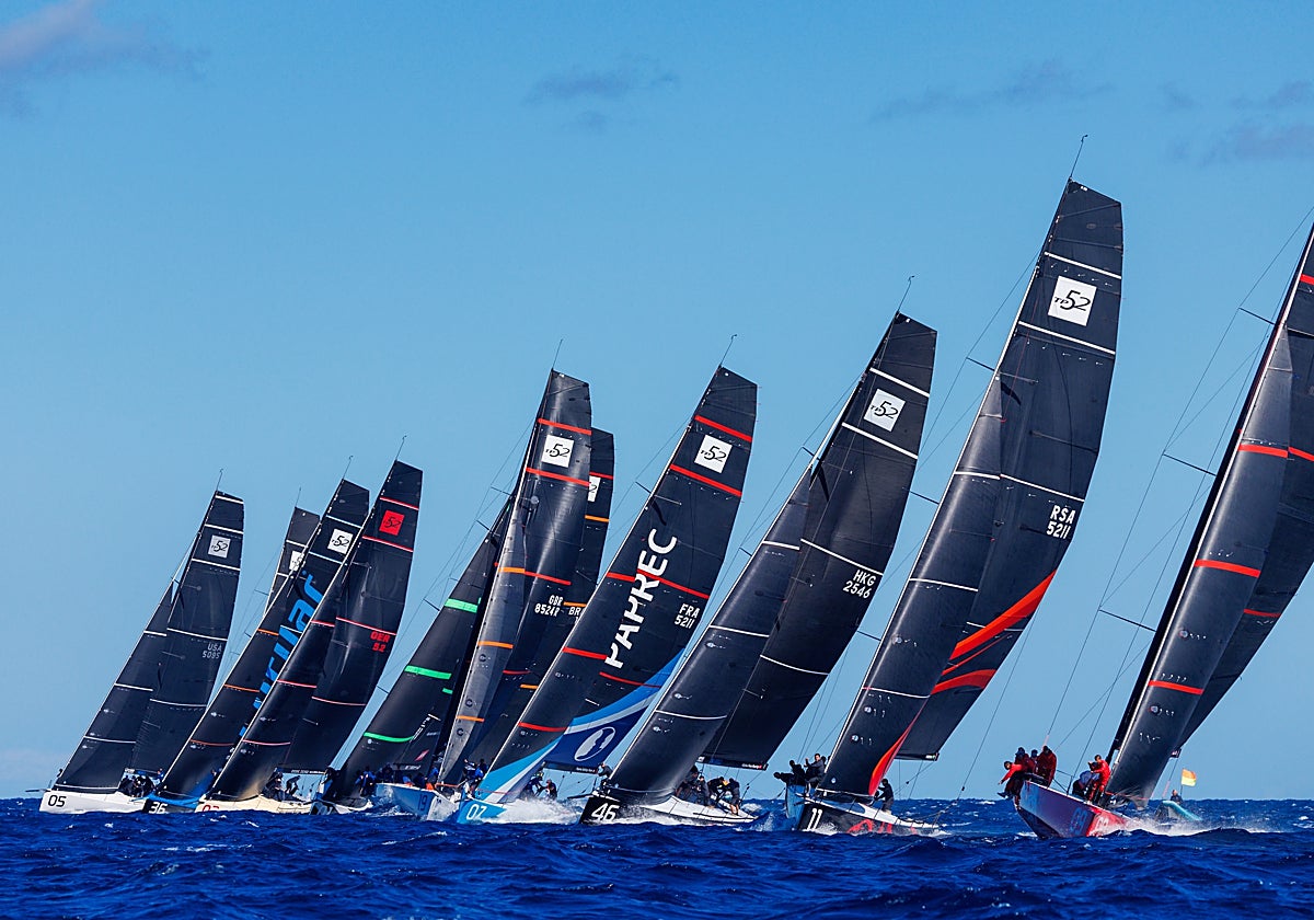 La poderosa flota de las 52 Super Series en 2026 disputará cuatro de sus cinco eventos España