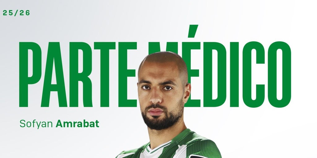 Amrabat sufre una lesión muscular y será baja, al menos, ante el Espanyol
