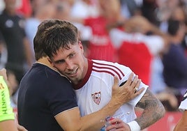 Carmona vuelve a marcar con el Sevilla en un año especial: «Estamos creando algo bonito»