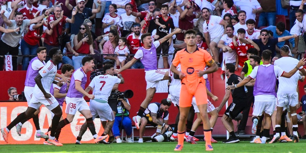 El Sevilla FC vuelve a zona europea casi tres años y medio después