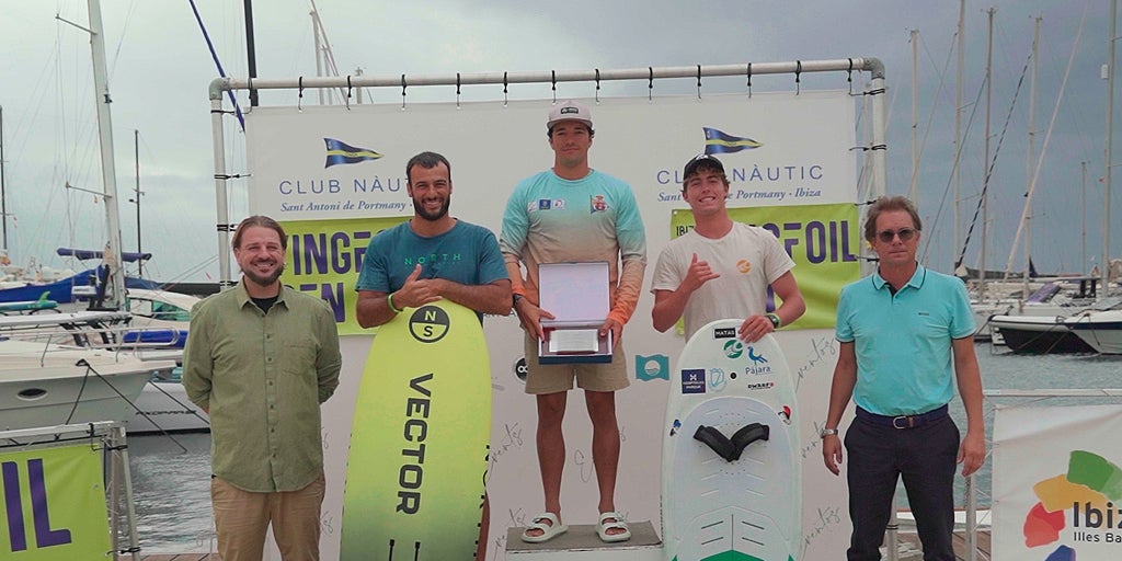 El canario Ángel Granda gana el Ibiza WingFoil Open