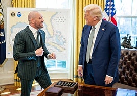 Donald Trump desvela la fecha del evento de la UFC en la Casa Blanca en 2026