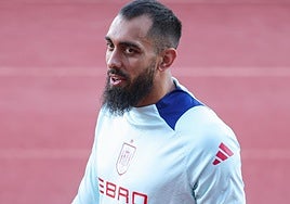 Borja Iglesias: «Ojalá se metan con una bandera de Palestina delante de la portería y me anulen un gol»