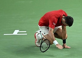 Djokovic claudica en semifinales ante su cuerpo y un Vacherot envalentonado