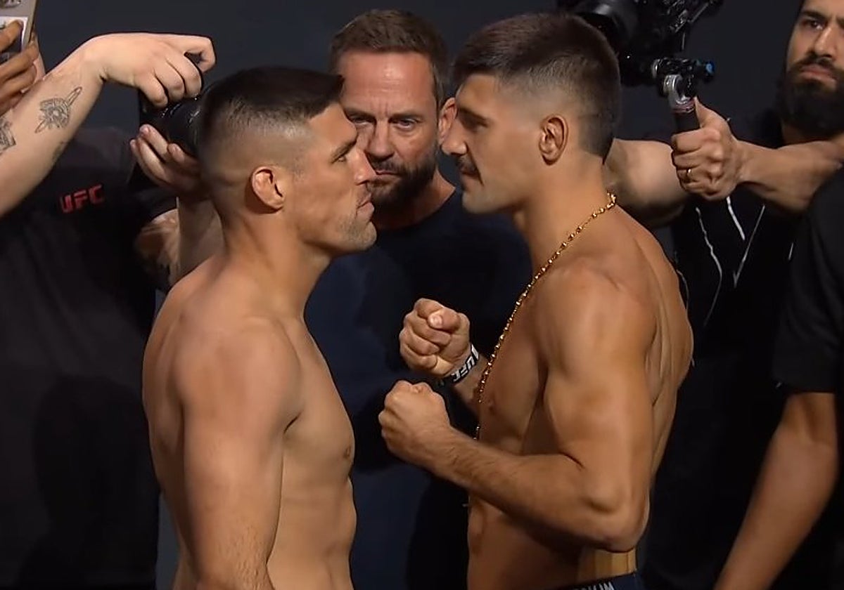 Vicente Luque y Joel Álvarez, frente a frente en el Farmasi Arena