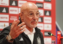 De la Fuente: «¿Lesiones? La selección es una jornada más de Liga; no entiendo que se carguen las tintas»