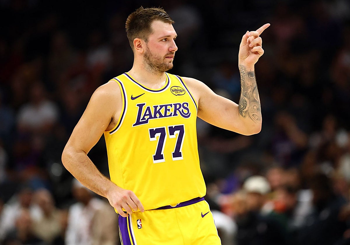 Doncic, con los Lakers