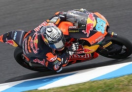 Rueda roza la pole en Australia quedándose a 91 milésimas de Kelso