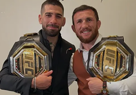 El récord histórico que busca quebrar en la UFC Merab Dvalishvili, el 'hermano' de los Topuria