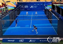 España debuta con autoridad (3-0) ante Gran Bretaña en la FIP Euro Padel Cup
