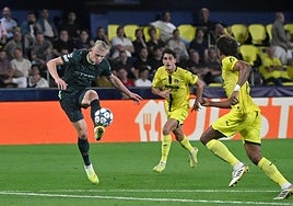 El Manchester City se pasea sin réplica en Villarreal