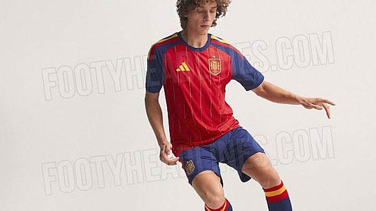 Uniforme completo de España para el Mundial 2026