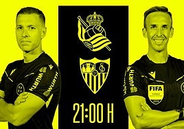 Ya hay árbitro para el partido entre la Real y el Sevilla