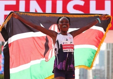 Tres años de sanción para Ruth Chepngetich, plusmarquista mundial de maratón