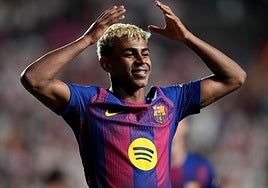 Lamine incendia el clásico atizando al Madrid: «Roban, se quejan...»