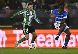 La racha goleadora del Betis se cerró en Bélgica