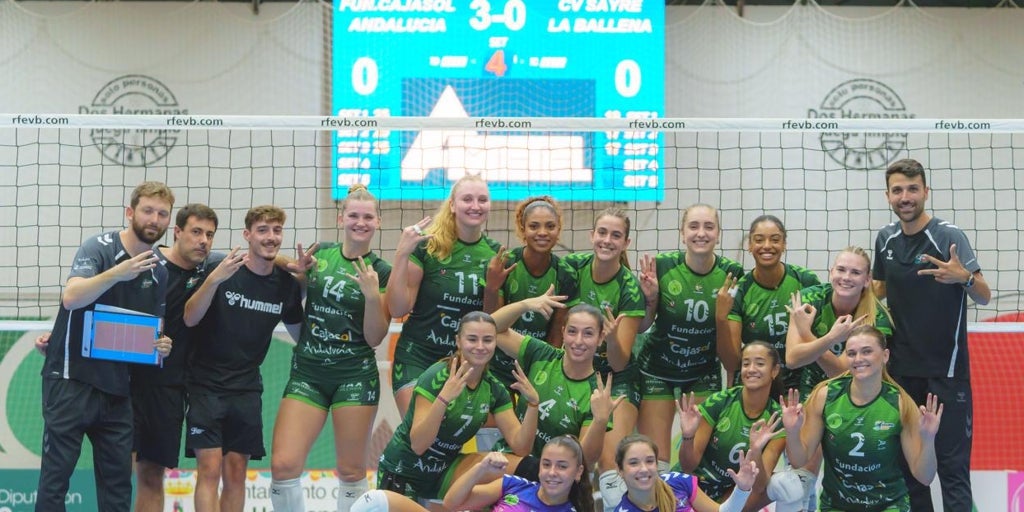 La mejor versión del Fundación Cajasol Andalucía doblega al Sayre en Los Montecillos (3-0)