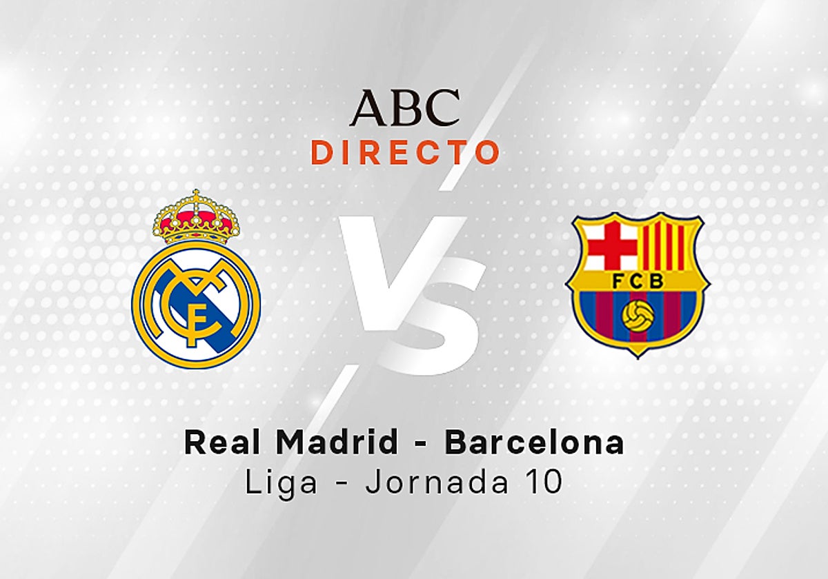 Real Madrid -Barcelona, estadísticas del partido