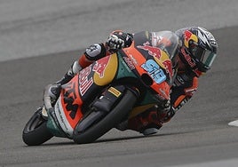 José Antonio Rueda sufre un fuerte accidente en el Gran Premio de Malasia