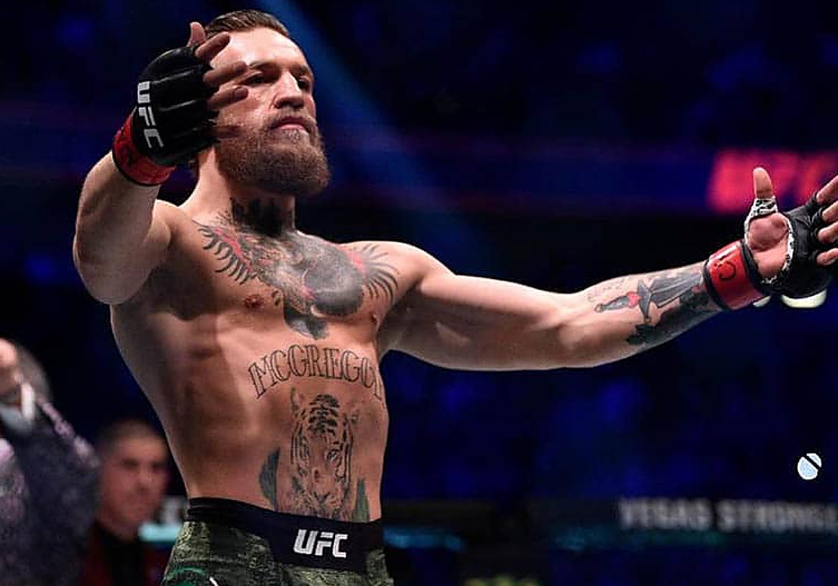Conor McGregor, durante un combate