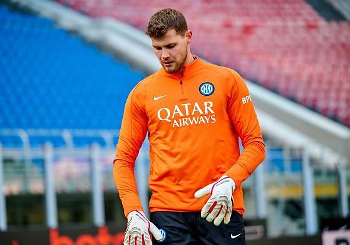 Josep Martínez, portero del Inter de Milán