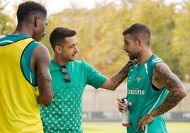 Sergio León vive el Palma del Río - Betis como «el broche final a mi carrera profesional»